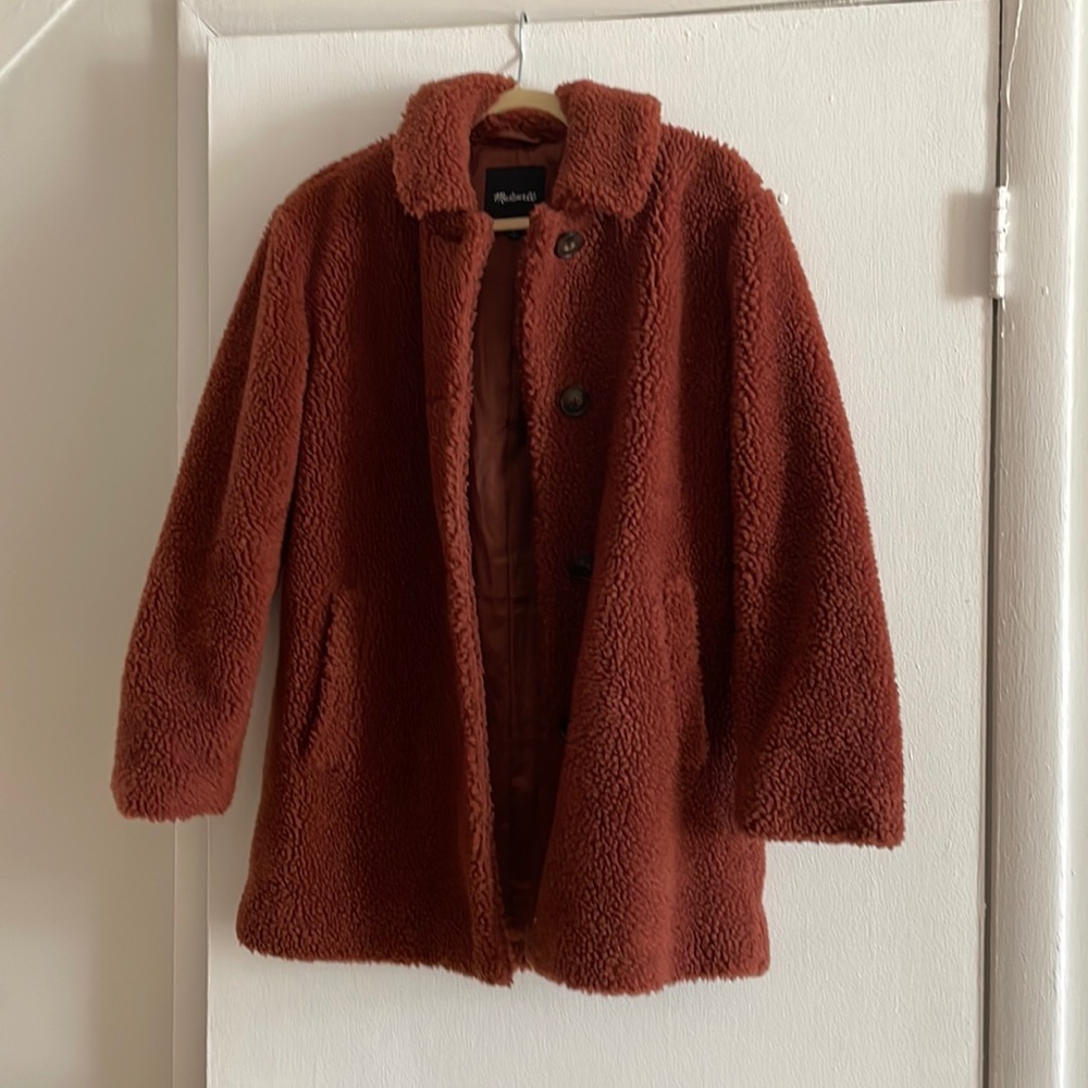 Madewell fleece coat